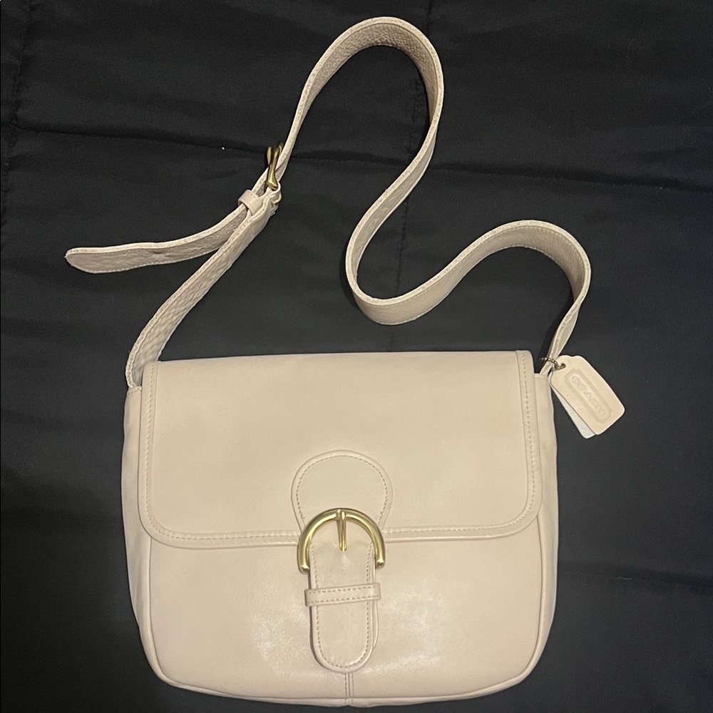 Coach Bedford Flap Bag - Bone 4164